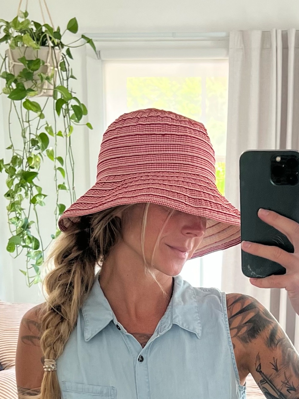 San Diego Hat Company | Red & White | Soft Brim Floppy Bucket Hat